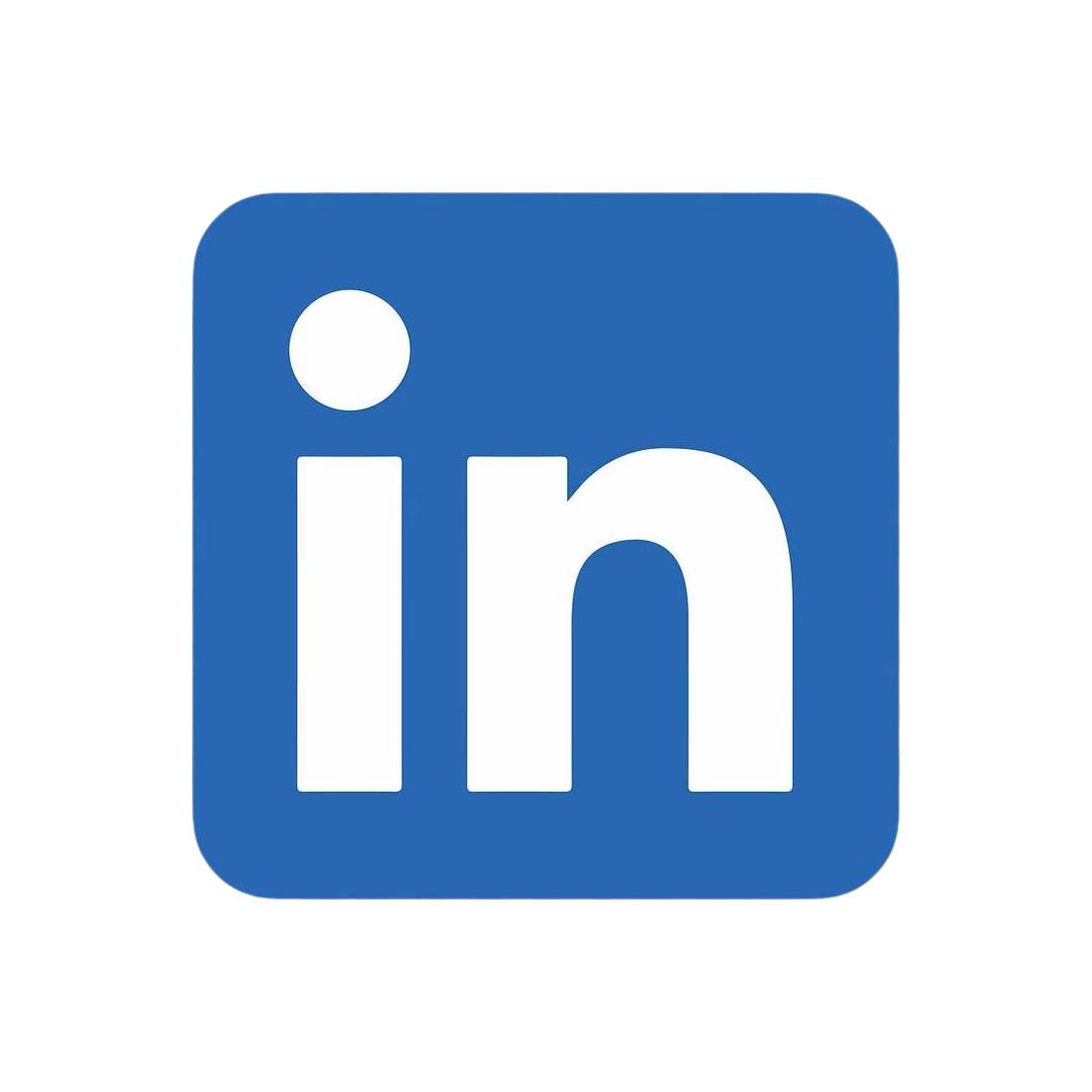 LinkedIn logo.